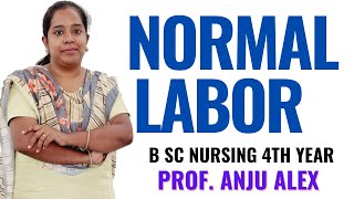 Normal Labor II B Sc Nursing 4th Year II Obstetrics Gynae II [upl. by Kirkwood]