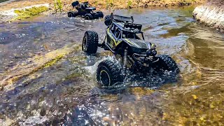 4X4 RC Rock Crawler 4WD Double Motors OffRoad Car 18 vs 112 Scale Excellent OffRoad Performance [upl. by Markos]