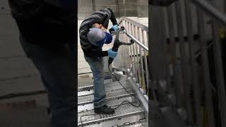 Como hacer una escalera de aluminio parte 2 [upl. by Yesnek]