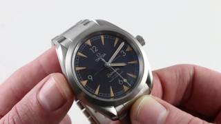 Omega Seamaster Railmaster 22010402001001 PreOwned Luxury Watch Review [upl. by Tarkany]