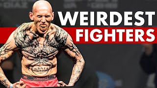 The 10 Weirdest Fighters in UFC History [upl. by Eiresed211]