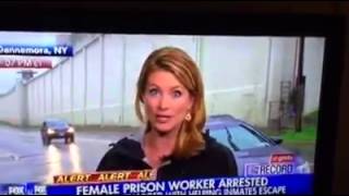 Dannemora Prison Contraband goes over wall during News Cast [upl. by Mooney]