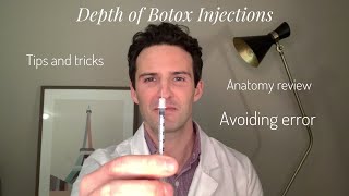 Injectors Anatomy botox depth around the face [upl. by Christian]