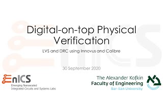 Digitalontop Physical Verification Fullchip LVSDRC  Part 1 [upl. by Ennagroeg]