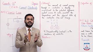 Class 10  Physics  Chapter 14  Lecture 5 Ohms LawOhmic and NonOhmic Conductors Allied Schools [upl. by Stanislas13]