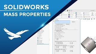 SOLIDWORKS Mass Properties [upl. by Eneroc575]