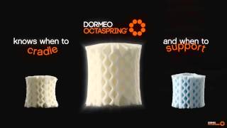 Dormeo Octasprings Unique Memory Foam Mattress Technology Explained [upl. by Vetter]