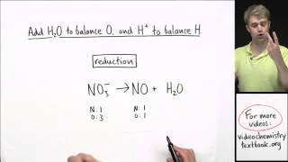 How to Balance Redox Equations in Acidic Solution [upl. by Kalam]