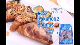 Easy Rellenong Bangus Using Unseasoned Boneless Milkfish  Todays Delight [upl. by Bathsheba]