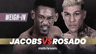 Daniel Jacobs vs Gabe Rosado plus undercard weigh in [upl. by Enitsej443]