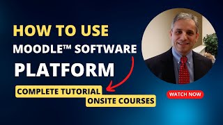 Using Moodle™ Software Platform A Full Tutorial of Most Features [upl. by Dymphia]