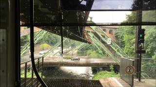 Schwebebahn Wuppertal  Führerstandsmitfahrt [upl. by Ajtak]