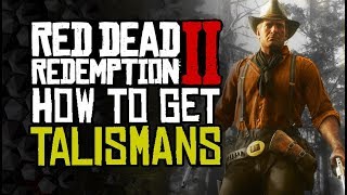 How To Get EVERY TALISMAN  GREAT Gear  Red Dead Redemption 2 [upl. by Denie]