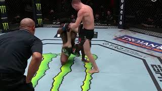 Illegal Knee Strike in UFC 259 Petr Yan Vs Aljamain Sterling [upl. by Annez]