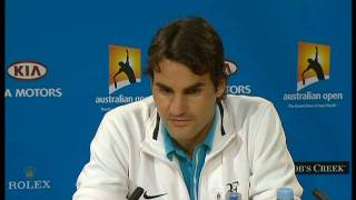 Roger Federer I am extremely talented [upl. by Hasen576]