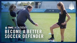 3 Soccer Drills to Become a Better Defender [upl. by Lettie18]