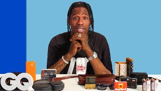 10 Things Travis Scott Cant Live Without  GQ [upl. by Oihsoy]