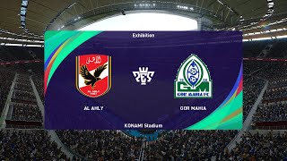 Al Ahly vs Gor Mahia 21092024 CAF Champions League PES 2021 [upl. by Einnep]