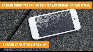 Ekranı kırık ve şifreli telefonu nasıl kullanabilirim  Ekranı kırık telefondaki bilgileri alma [upl. by Lienad]