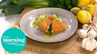 James Martins Classic Chicken Kiev  This Morning [upl. by Anoik]