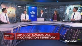 Dow drops 1100 points continues fastest 10 drop in history [upl. by Bonnibelle]