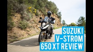 Review  Suzuki VStrom 650 XT [upl. by Orlov]