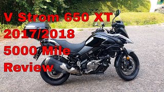 Suzuki V Strom 650 XT 2017  2018 Review [upl. by Salb]