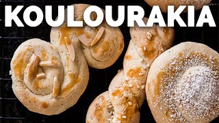 How to Make Koulourakia – Greek Easter Cookies [upl. by Aenej315]