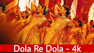 Dola Re Dola 4k Video Song  Devdas  Aishwarya Rai amp Madhuri Dixit [upl. by Pamelina]