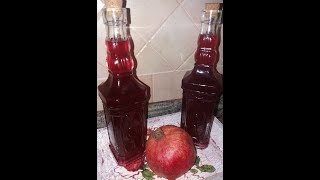 LIQUORE AL MELOGRANO FATTO IN CASA RICETTA FACILE E VELOCE [upl. by Yerggoeg281]