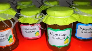 Marmellata di limoni Amalfitana velocissima [upl. by Cosmo701]