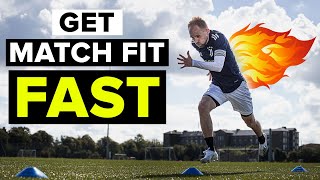 5 drills to get in GREAT football shape [upl. by Ttennej604]