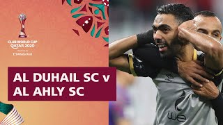 Al Duhail v Al Ahly  FIFA Club World Cup Qatar 2020  Match Highlights [upl. by Omrellig]