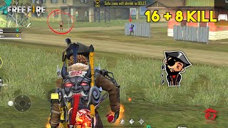 Duo vs Squad Total 24 Kill Ajjubhai and Amitbhai Must Watch Gameplay  Garena Free Fire [upl. by Eiramaliehs181]