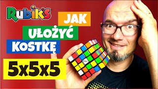 Jak ułożyć kostkę Rubika 5x5x5 [upl. by Dusty]