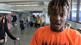 Rare Footage of Juice WRLD LAST WORDS having a seizure in Chicagos Midway Airport [upl. by Sansone]