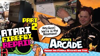 John tries to fix his Atari Firefox Laserdisc Game  Philips 22VP931 repair  PART 2 [upl. by Eisnyl]