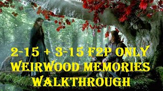 215315 Weirwood Memories  Full F2P Walkthrough  GoTWiC [upl. by Aihsemak719]