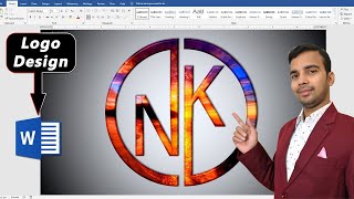 Logo Design in Microsoft Word By C Tech How to Logo Design in MS Word logodesigninmsword [upl. by Merill600]