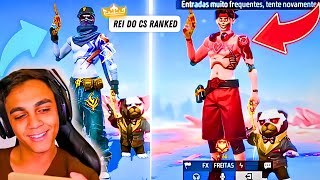 FREITAS GANHOU O MÉRITO DE quot Ô REI DO CS RANKED NO MOBILE quot [upl. by Edyaw127]