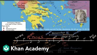 Alexander the Great takes power  World History  Khan Academy [upl. by Inafit]