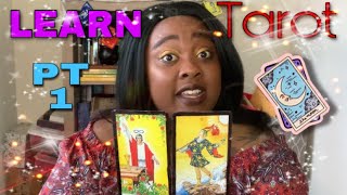 Learning Tarot For Beginners Major Arcana PART 1 [upl. by Filippa]