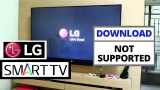 How to Fix Files Download not Supported on LG Smart TV  Quick Fix Internet connection problems [upl. by Conal]