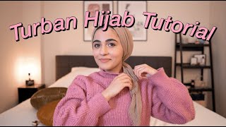 Turban Hijab Tutorial super easy  for everyday life [upl. by Gefen383]