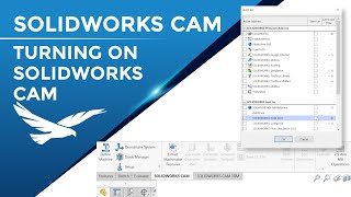 How to turn on SOLIDWORKS CAM Standard [upl. by Sneed501]