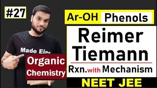 Reimer Tiemann Chemical Rxn in Phenol  Salicylaldehide Formation with mechanism  JEE NEET AIIMS [upl. by Ynnavoig39]