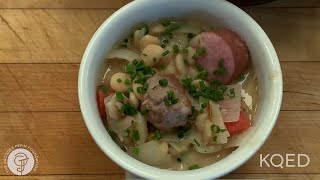 Sausage Cassoulet  Jacques Pépin Cooking At Home  KQED [upl. by Elleryt]