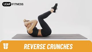 How to Do REVERSE CRUNCHES [upl. by Lal]