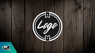 GIMP Tutorial Design a Logo [upl. by Esiouqrut]