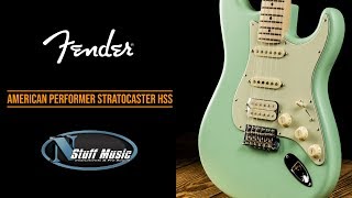 Fender American Performer Stratocaster HSS [upl. by Ahsenaj449]